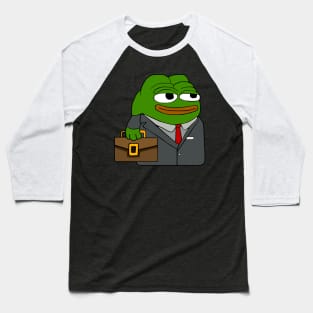 Pepe Distinguished Businessman Baseball T-Shirt